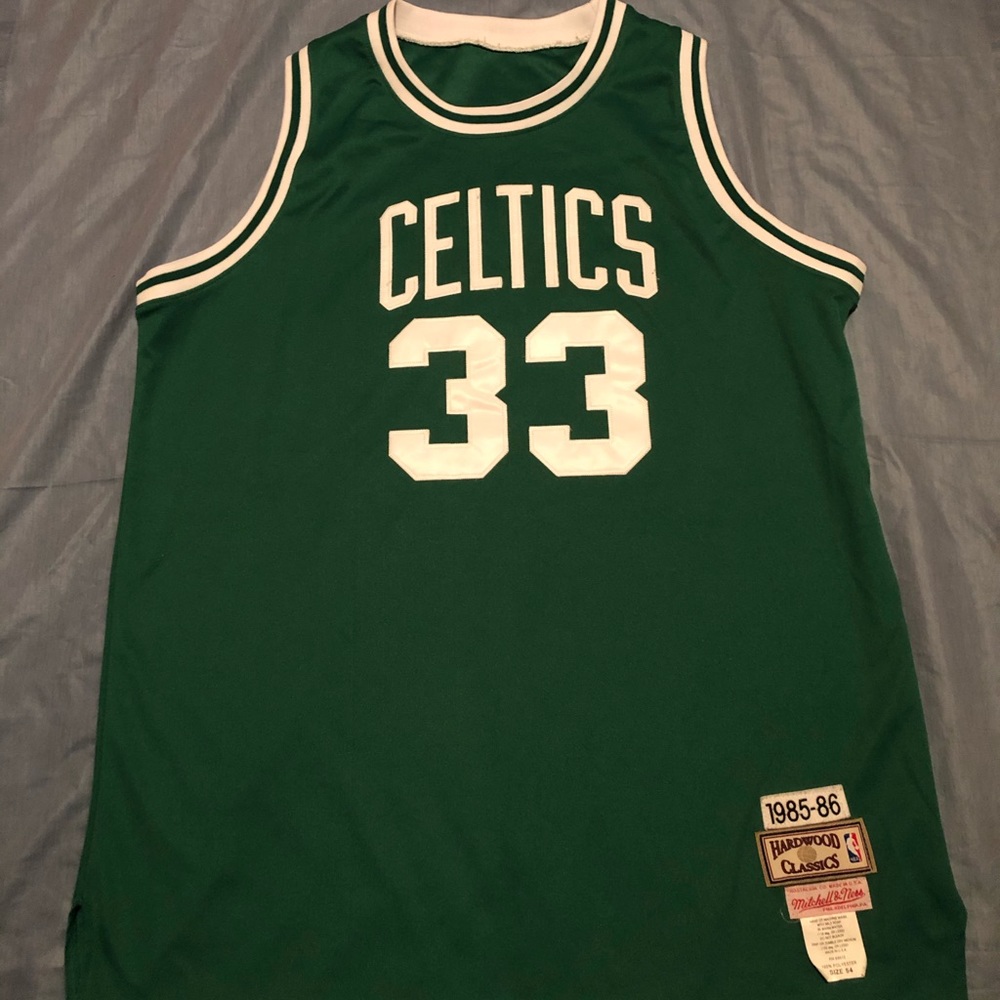 NBA Boston Celtics Larry bird stitched jersey